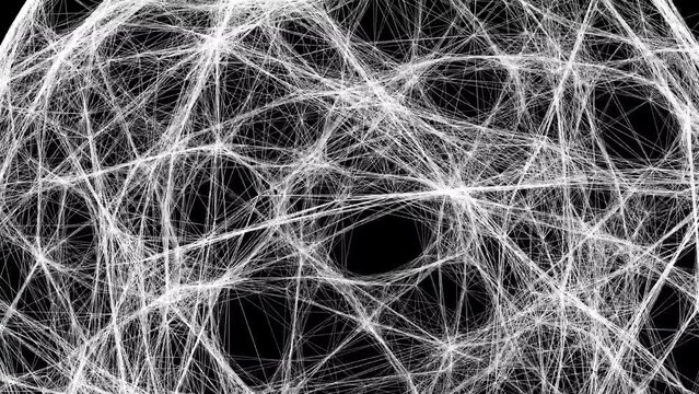 Synchromesh 1005: Abstract 3D art structure (Loop).