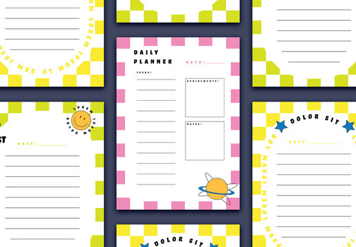 Colourful Planner