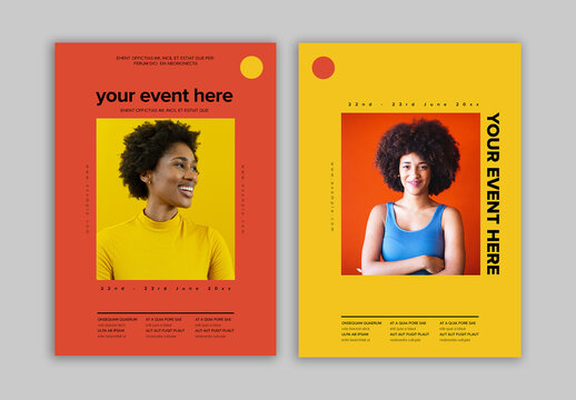 Minimalist Poster Design Layout