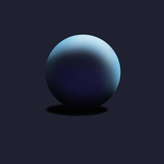 3d render of a sphere