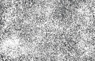 Grunge black and white pattern. Monochrome particles abstract texture. Background of cracks, scuffs, chips, stains, ink spots, lines. Dark design background surface.
