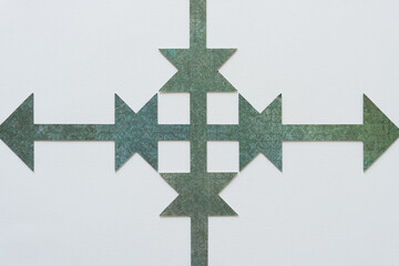 decorative pattern with arrows