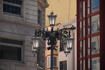 old street lamp