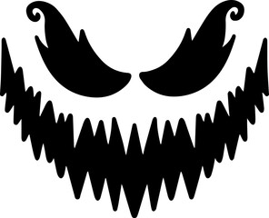 Halloween spooky Face Pumpkin
