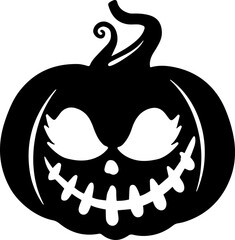 Pumpkin Halloween Scary Face
