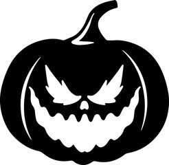 Pumpkin Halloween Scary Face
