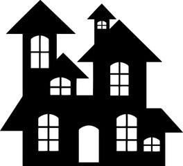 Halloween Silhouette Castle
