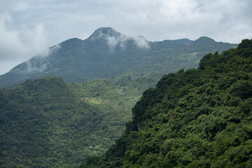 Mountains and landscapes of the Sierra Madre, Oaxaca