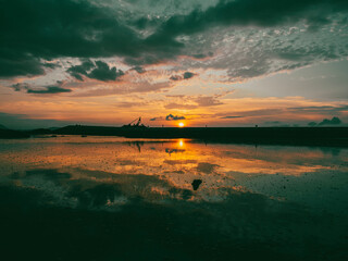 Fototapeta premium 夕陽