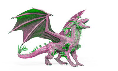 Obraz premium dragon is angy