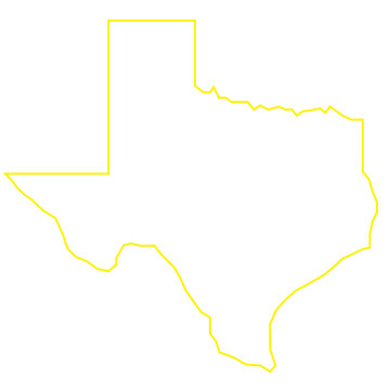 recommend clip art: Outline of the State of Texas