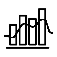 analysis line icon