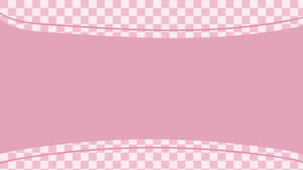 aesthetic cute checkers pink backdrop illustration, perfect for wallpaper, backdrop, postcard, background, banner for your design