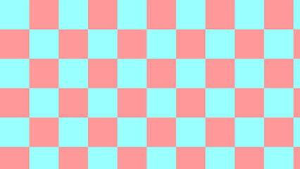 Aesthetic cute red and blue checkers, checkerboard backdrop illustration, perfect for wallpaper, backdrop, postcard, background, banner