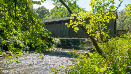 Teegarden-Centennial Covered Bridge in Columbiana County, Ohio