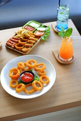 lunch on the table