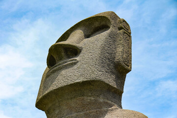 Moai statue nichinan City Miyazaki Japan