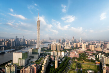 Fototapeta premium Chinese modern urban architectural landscape
