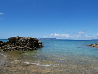 海岸と岩　seaside