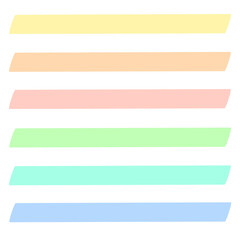 형광펜 일러스트