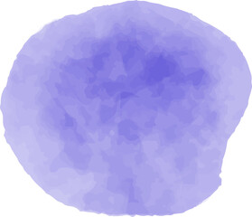 Blue Watercolor Circle