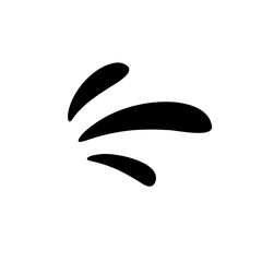 hand drawn diffused light vector isolated on a white background