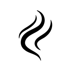 Smoke lines. Hot vapors that evaporate from food and beverages.