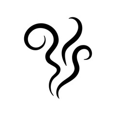 Smoke lines. Hot vapors that evaporate from food and beverages.