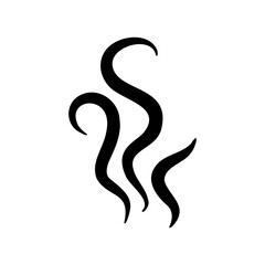 Smoke lines. Hot vapors that evaporate from food and beverages.