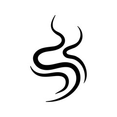 Smoke lines. Hot vapors that evaporate from food and beverages.