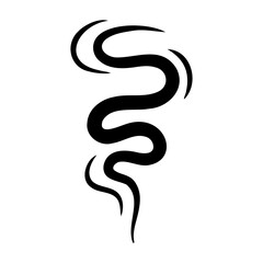 Smoke lines. Hot vapors that evaporate from food and beverages.