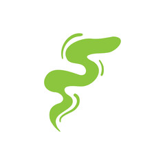 Smoke effect. Bad smell and dust floating in the air.