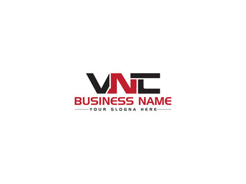 Simple VNC Logo Letter Vector Icon Design, Monogram VN Logo Concept For Business