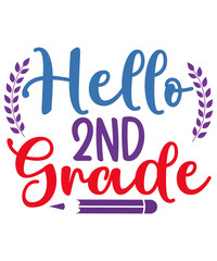 Back to School Svg Bundle, Girl First Day of School Shirt, Pre-K Svg, Kindergarten, 1st, 2 Grade Shirt Svg File for Cricut & Silhouette, Png