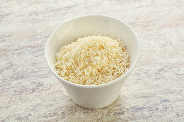 Natural organic coconut shredded powder