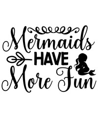 Mermaid SVG Bundle, dxf, eps, png, Mermaid svg, Mermaid Tail svg, Beach svg, Silhouette Cameo svg, Cricut svg, Cut File, Digital Download