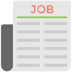 Obraz premium Newspaper Jobs 