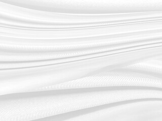 white cloth with soft wave.