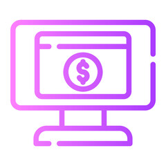 payment gradient icon