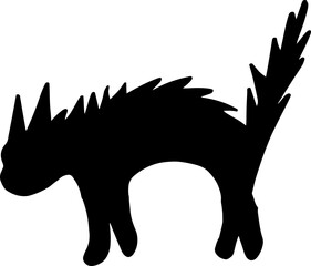Halloween Cat animal Silhouette
