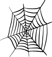 Spider Webs Silhouette Halloween
