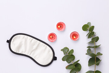 Aroma therapy, healthy sleep concept