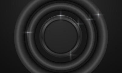 Black premium abstract background with luxury gradient