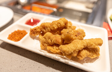 Chinese Fried Snack - Small Crispy Pork (deep fried pork)