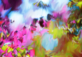 Plakat abstract colorful background