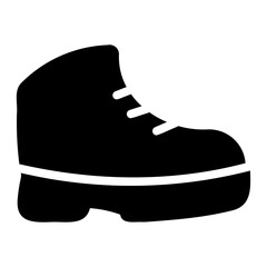 boots glyph icon