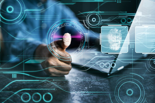 Information Technology Access Security. Business Network - Powered by Adobe