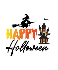 Helloween SVG design, Halloween,Little Witch SVG Bundle, Halloween SVG Bundle, Svg Bundles, Witch Svg Files, Dxf, Png, Horror Bundle SVG Bundle