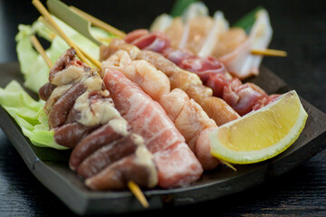 焼き鳥盛り合わせ