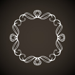 Vignette. Vector drawing